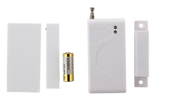 5PZ SENSORE MAGNETICO PER PORTE FINESTRE WIRELESS ALLARME ANTIFURTO CASA 433MHZ