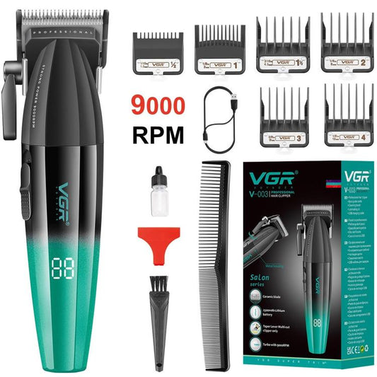 Vgr Salon Series V-003 Tagliacapelli Professionale Rasoio Elettrico Con Display
