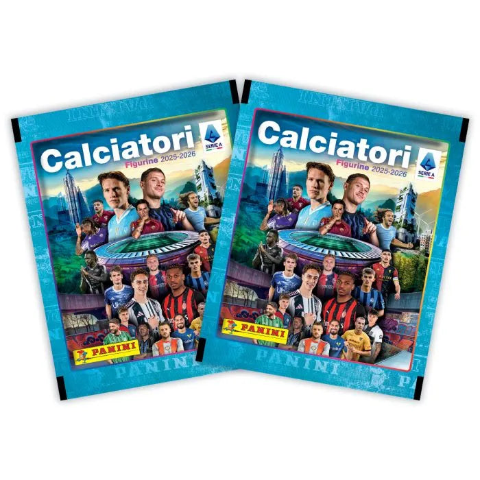 Calciatori Panini 2025-2026 Starter Pack Album + 2 Bustine Calcio Serie A