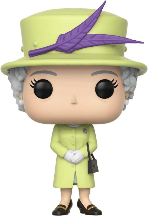 Funko Pop ! Royals -(01) Queen Elizabeth Ii Green Suit Vinyl (Regina Elisabetta)