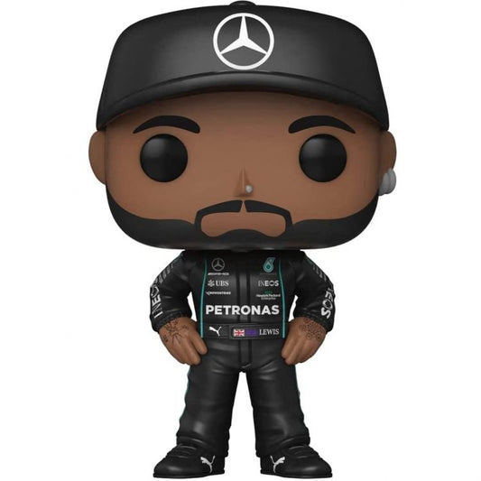 Funko Pop ! Racing Formula 1 - (01) Lewis Hamilton Figure F1 Team Amg Petronas