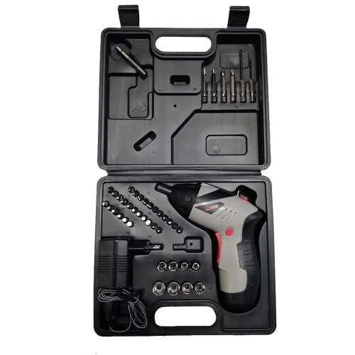 Mini Avvitatore Trapano Elettrico Batteria Ricaricabile Snodabile Con Valigetta