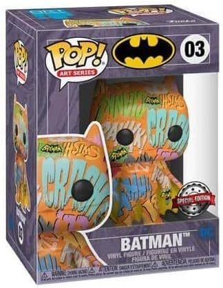 Funko Pop ! Art Series Dc Comic (03) Batman Special Edition Vinyl Figure 9Cm