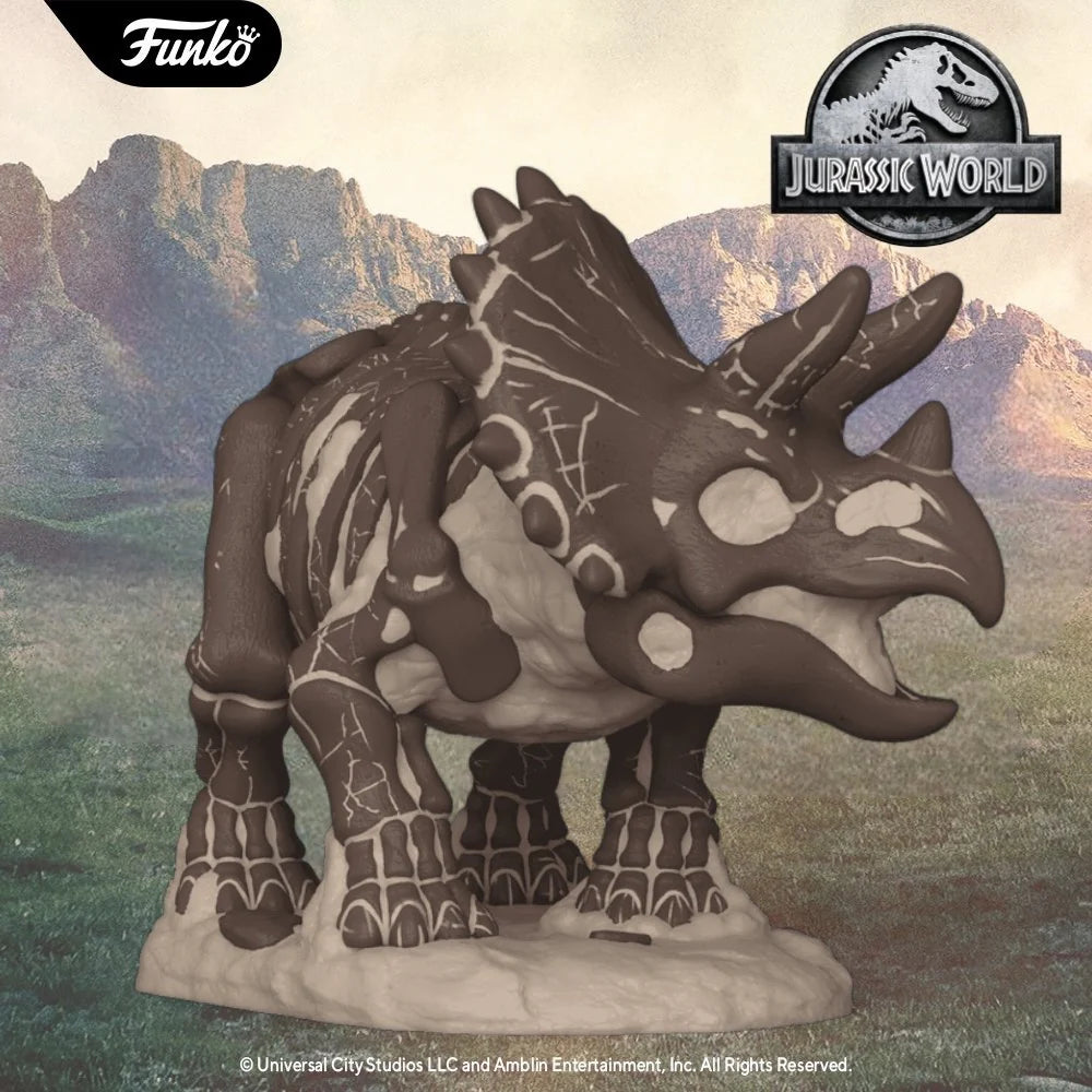 Funko Pop ! Movies Jurassic World (1681) Triceratops Vinyl Figure Tricearatopo