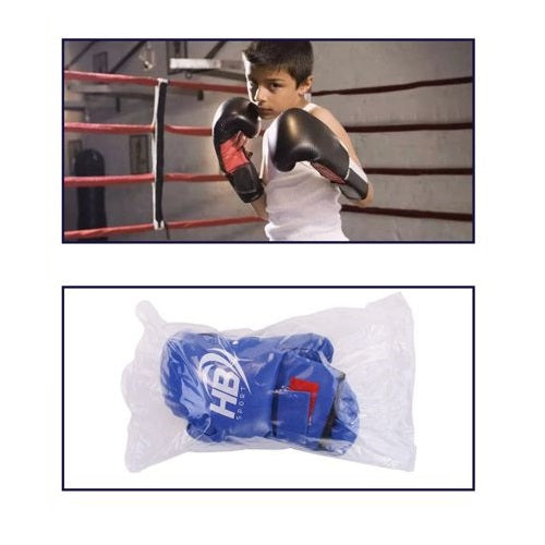 Hb Guantoni Da Boxe Coppia Guanti Pugilato Bambini Per Allenamento Con Sacco Blu