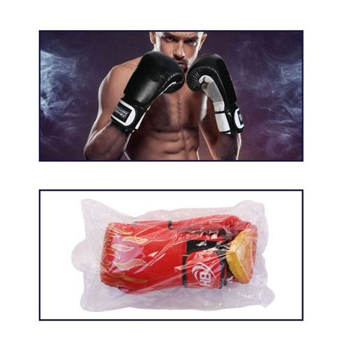 Hb Guantoni Da Boxe Coppia Guanti Pugilato Uomo Per Allenamento Sacco Gara Rosso