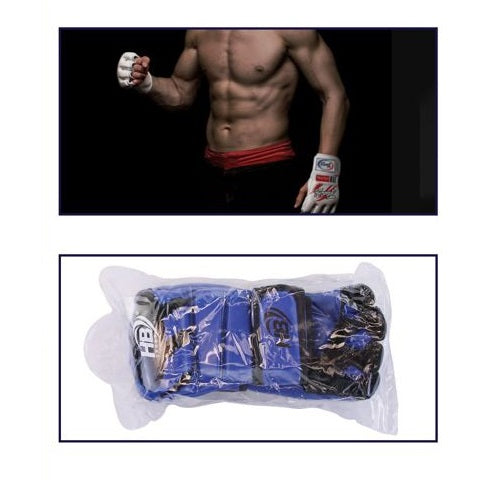 Guantoni Mma Guanti A Mezzo Dito Da Combattimento/Allenamento Ufc Thai | Blu