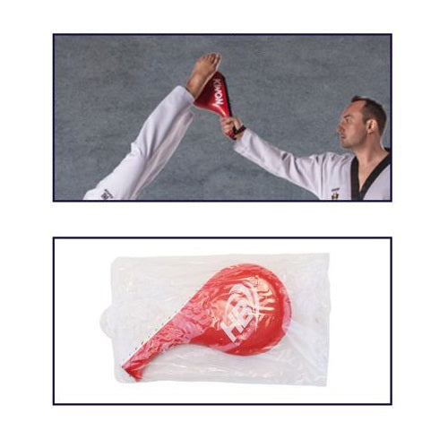 Hb Colpitore Doppio Paracolpi Taekwondo Karate Arti Marziali Kick Boxing Rosso
