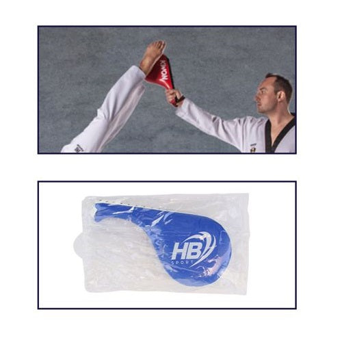 Hb Colpitore Doppio Paracolpi Taekwondo Karate Arti Marziali Kick Boxing Blu