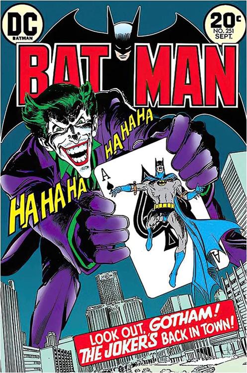Funko Pop ! Comic Covers: Dc Comics (07) Joker (Exclusive) Figure Di Batman