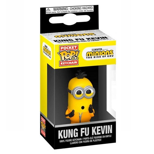 Funko Pop Minions 2 - 904 Kung-Fu Kevin Vinyl Keychain Portachiavi Figure Minion