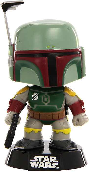 Funko Pop ! Star Wars - (08) Boba Fett Bobble Vinyl Figure 9Cm Statuetta Nuovo