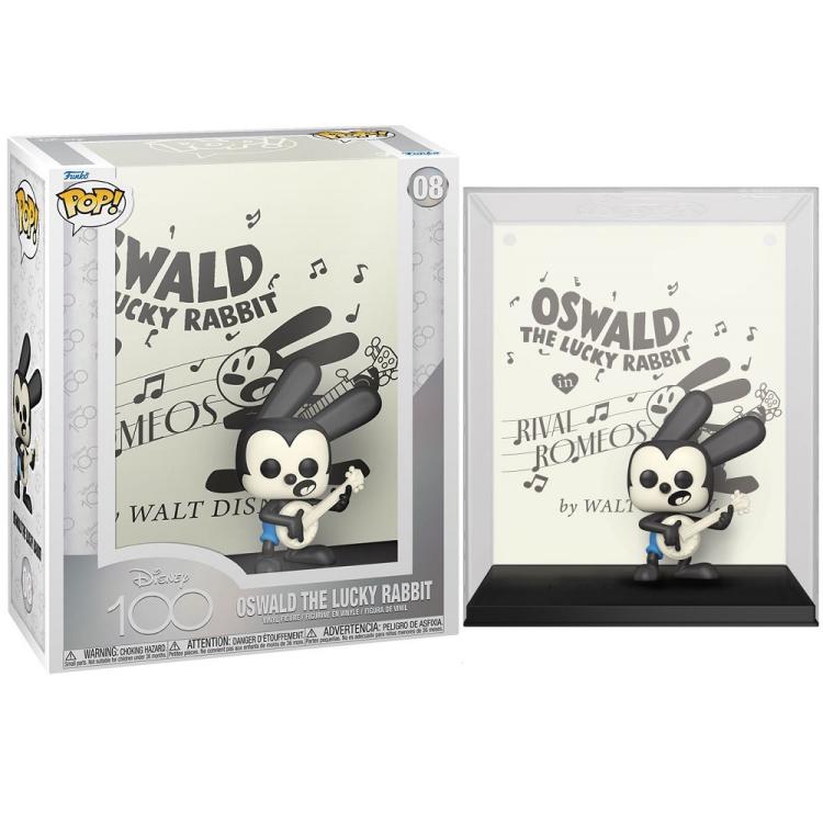 Funko Pop ! Disney Anniversary 100Th - (08) Oswald The Lucky Rabbit Cover Vinyl