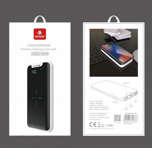 CARICA BATTERIA CARICATORE WIRELESS ALIMENTATORE IPHONE X 8 SAMSUNG HUAWEI SONY