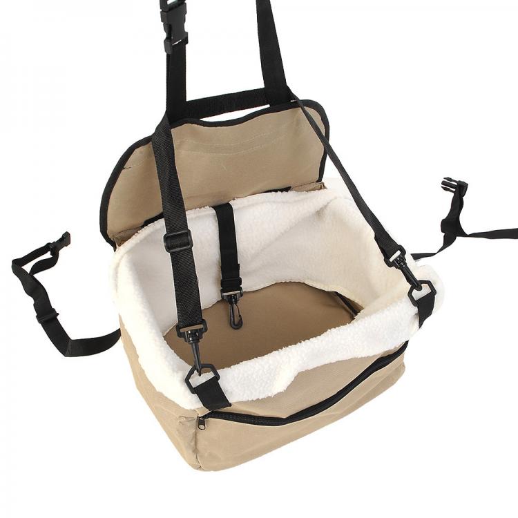 Sedile Trasportino Cuccia Per Sedile Auto Porta Cane Gatto Animali Cesto Cintura