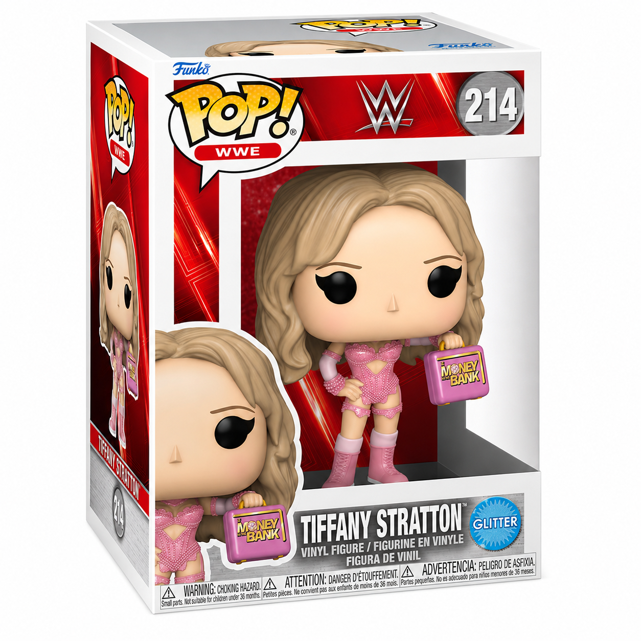 Funko Pop! WWE: Wrestling (214) "Glitter" Tiffany Stratton - Vinyl Figure 9cm
