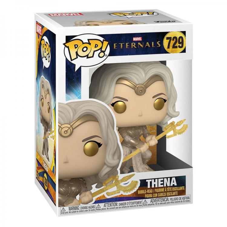 Funko Pop ! Marvel The Eternals (729) Thena Figure Movie Vinyil 9Cm Nuovo