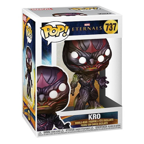 Funko Pop Marvel The Eternals 737 Kro Marvel Statua Action Figure Disponibile