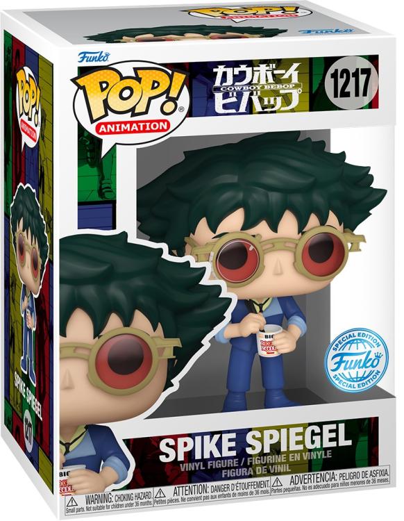 Funko Pop ! Animation Cowboy Bebop - (1217) Spike Spiegel Figure Special Exm 9Cm