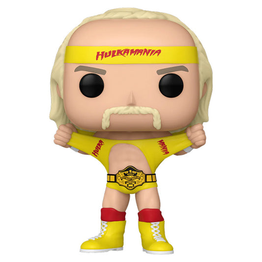 Funko Pop ! Wwe - (149) Hulk Hogan W/Belt Lottatore Wrestling Vinyl Figure 9Cm