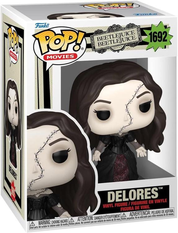 Funko Pop ! Movies Beetlejuice 2 - (1692) Delores Figure Vinyl Statuetta 9Cm