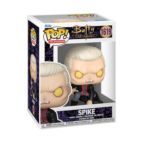Funko Pop ! Buffy S2 - (1619) Spike (Vampire) Vinyl Figure Statua Collezione 9Cm