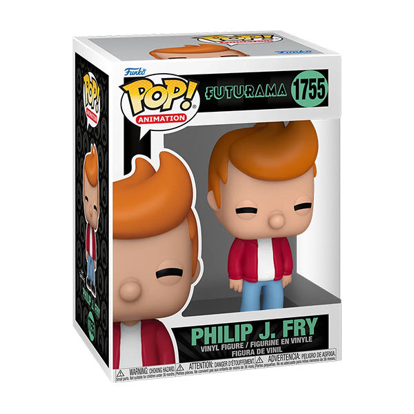 Funko Pop ! Animation Futurama - (1755) Philip J. Fry Vinyl Figure 9Cm