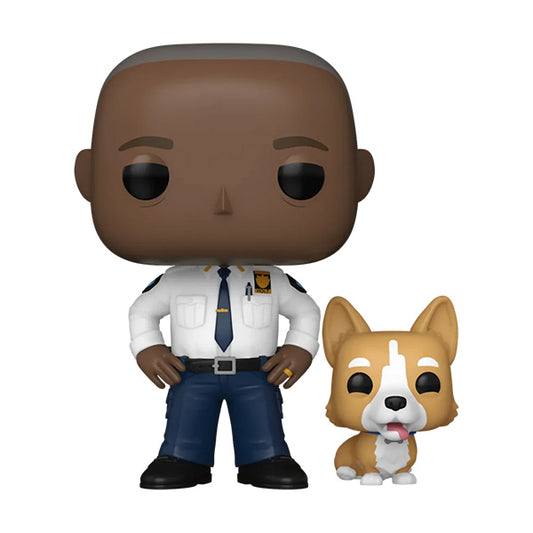 Funko Pop ! Television Brooklyn Nine-Nine (1626) Captain Ray Holt Figure 9Cm