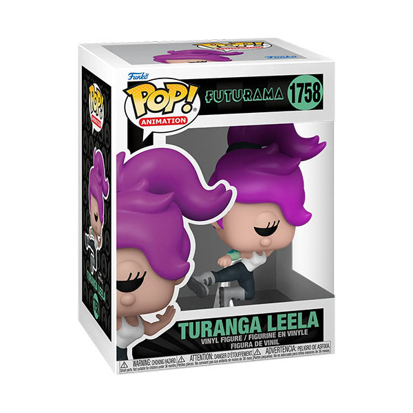 Funko Pop ! Animation Futurama (1758) Turanga Leela Vinyl Figure 9Cm