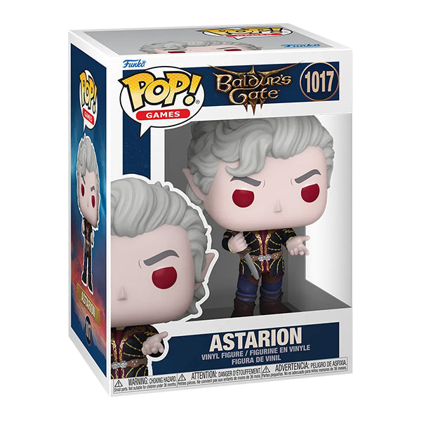 Funko Pop ! Games Baldur'S Gate (1017) Astarion Vinyl Figure 9Cm Statuetta