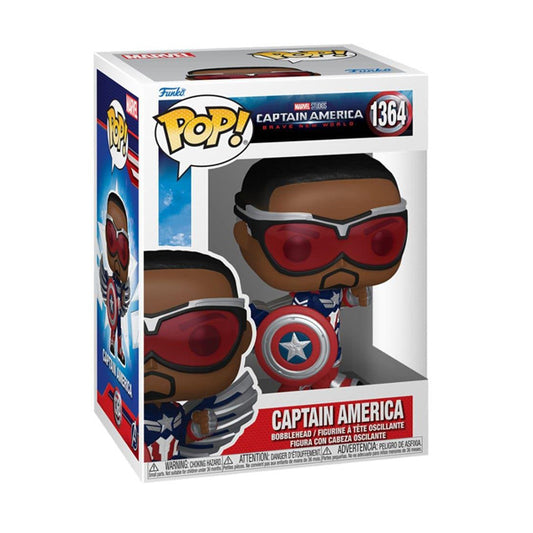 Funko Pop ! Marvel Captain America Brave New World (1364) Captain America 15Cm