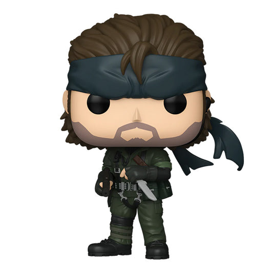 Funko Pop ! Games Metal Gear Solid Snake Eater - (1053) Naked Snake Figure Mgs Ps5