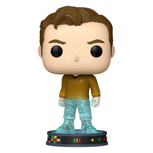 Funko Pop ! Plus Star Trek Transporter - (1689) James T. Kirk Figure Glitter 9Cm