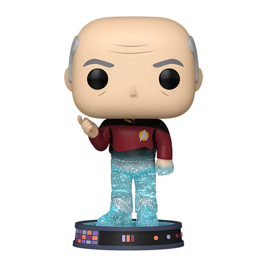 Funko Pop ! Plus Star Trek Transporter - (1687) Jean Luc Picard Figure Glitter