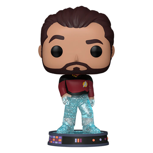 Funko Pop ! Plus Star Trek Transporter - (1688) William T. Riker Figure Glitter