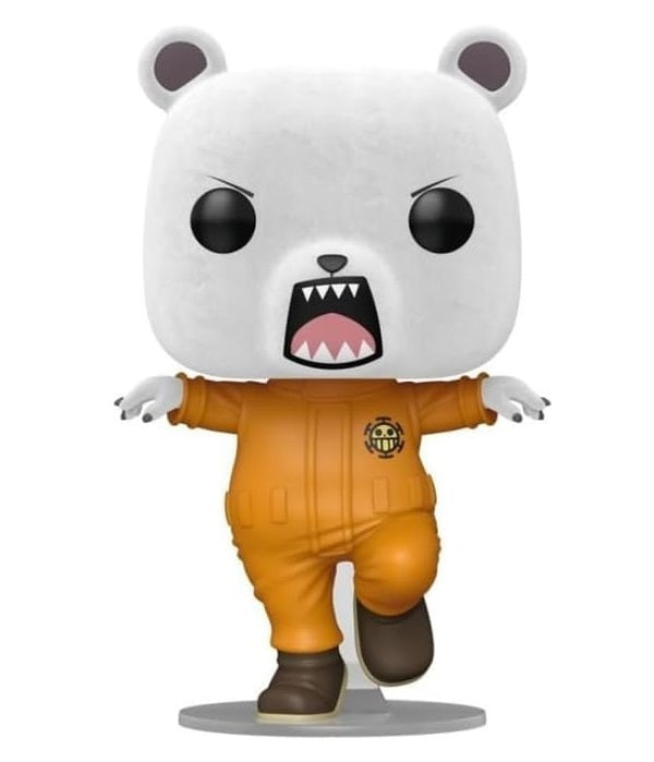 Funko Pop One Piece -1896 Bepo (Flocked) (Exclusive) Vinile Figure Special 9 Cm