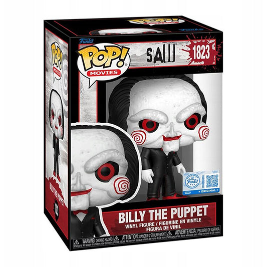 Funko Pop ! Movies Saw L'Enigmista - (1823) Billy The Puppet EXM Special 9cm