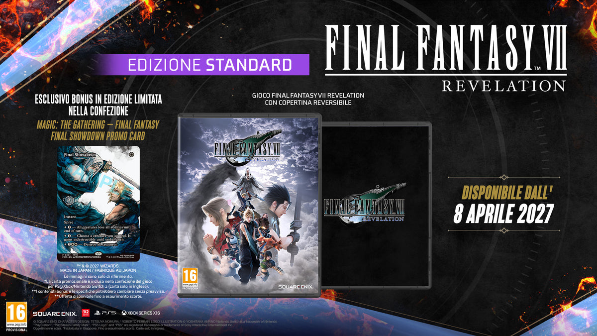 Final Fantasy VII Revelation (Magic Card Edition) - Xbox Series X Videogioco ITA PREORDER