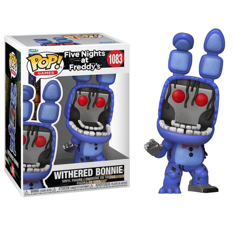 Funko Pop ! Games Fnaf - (1083) Withered Bonnie Figure Vinyl 9Cm