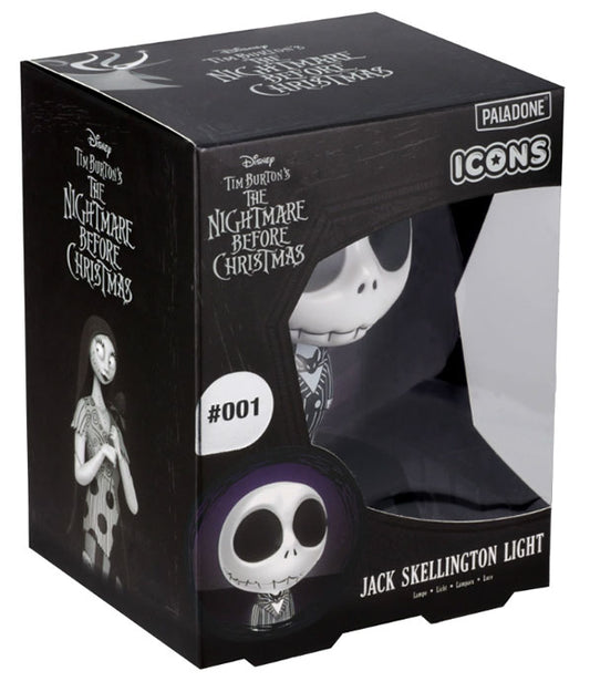 Paladone Icons Nightmare Before Christmas Lampada Tavolo Jack Skellington Light