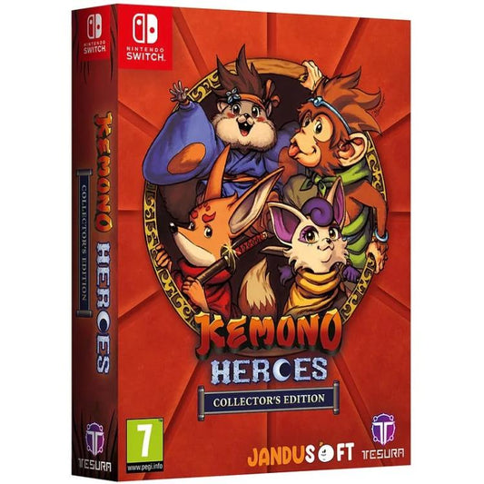Kemono Heroes: Collector'S Edition Ns Vers. Eu Sottotitoli Eng Nintendo Switch