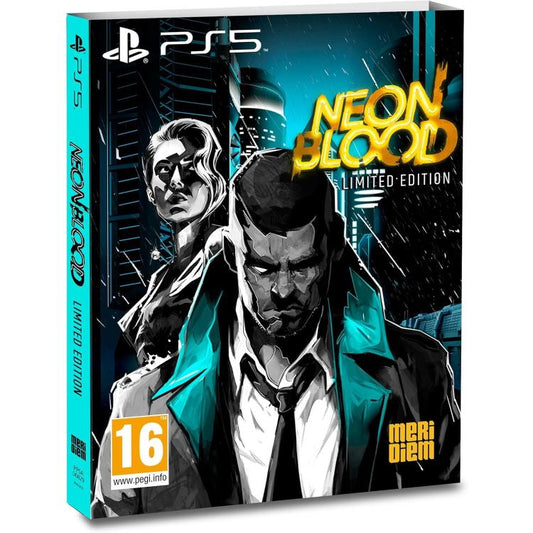 Neon Blood: Limited Edition Ps5 Versione Eu Sottotitoli Eng Playstation 5 2024