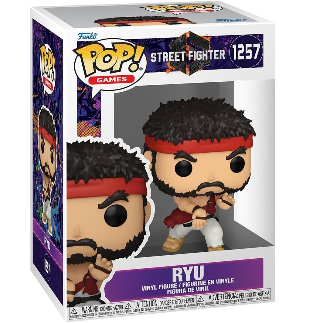 Funko Pop! Games - Street Fighter (1257) Ryu - Vinyl Figure 9Cm