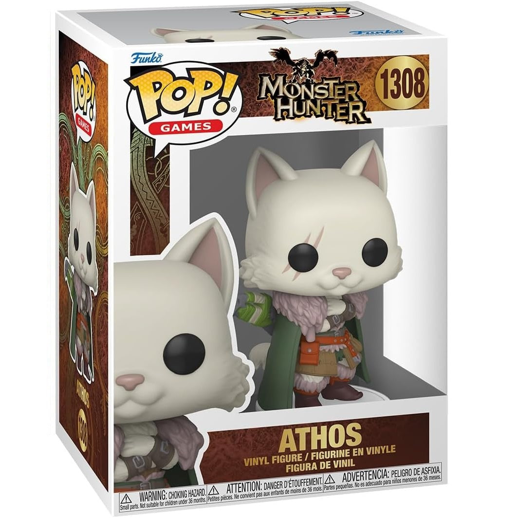 Funko Pop! Games - Monster Hunter (1308) Athos - Vinyl Figure 9Cm