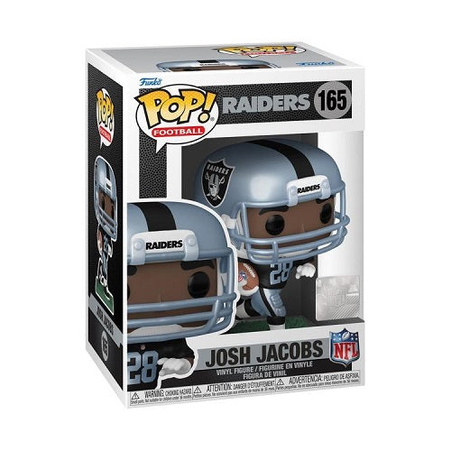 Funko Pop ! Nfl - Raiders (165) Josh Jacobs Figure American Football Vinyl 9Cm
