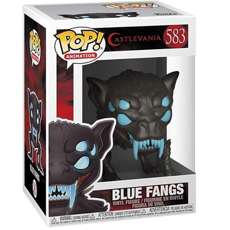 Funko Pop ! Animation - Castelvania (583) Blue Fangs Vinyl Figure 9Cm Statuetta
