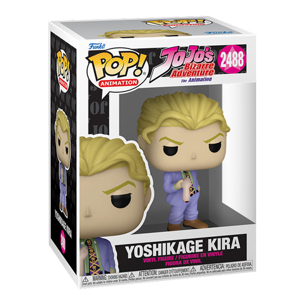 Funko Pop! Jojo's Bizarre Adventure - (2488) Yoshikage Kira Figure - Vinyl 9cm