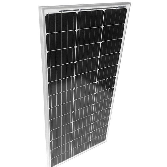Pannello Solare Fotovoltaico 100W 12V Monocristallino Batteria Barca Camper