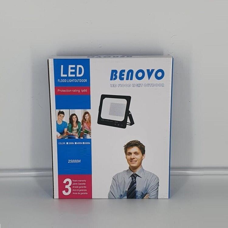 Faro Led Slim 100W Watt Ip66 Smd Multichip Proiettore Luce Bianca Da Esterno