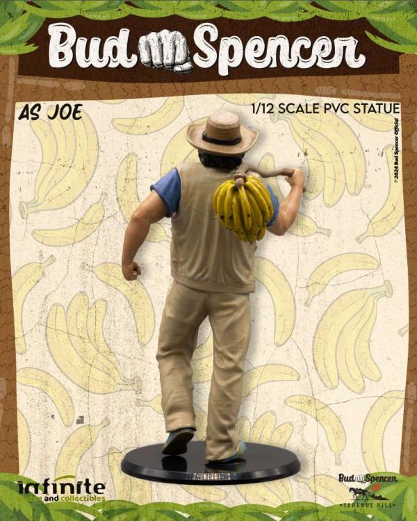 Infinite - Bud Spencer "As Joe" 1/12 Banana Joe - Pvc Statue Figure Statuetta